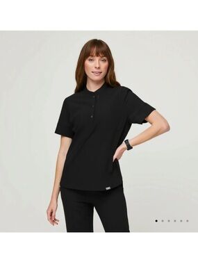 FIGS Limited Edition Gidya Henley Scrub Top for Women
